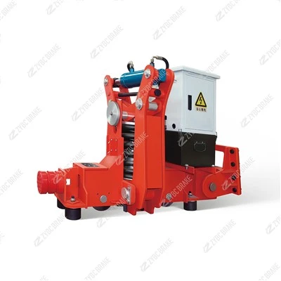 Zariadenie na upevnenie hydraulických koľajníc modelu YJJ120