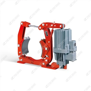 ELEKTROHYDRAULICKÁ BUBNOVÁ BRZDA SÉRIE YW-K SÚ BEŽNE OTVORENÉ BRZDY